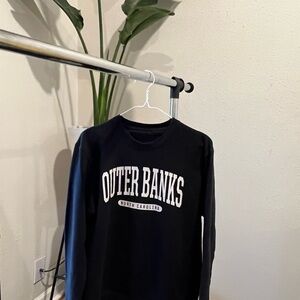 Outer Banks North Carolina Black Sweatshirt